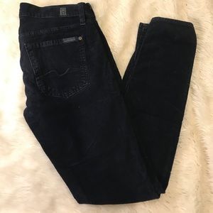 7 for all mankind navy corduroy